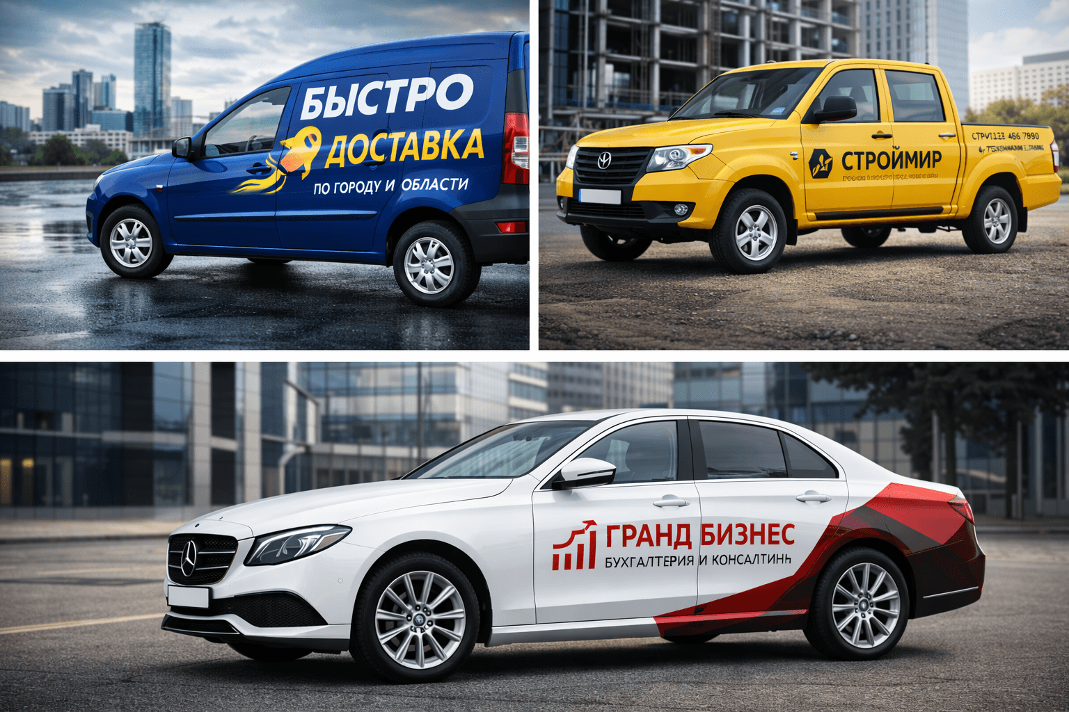 Брендирование авто